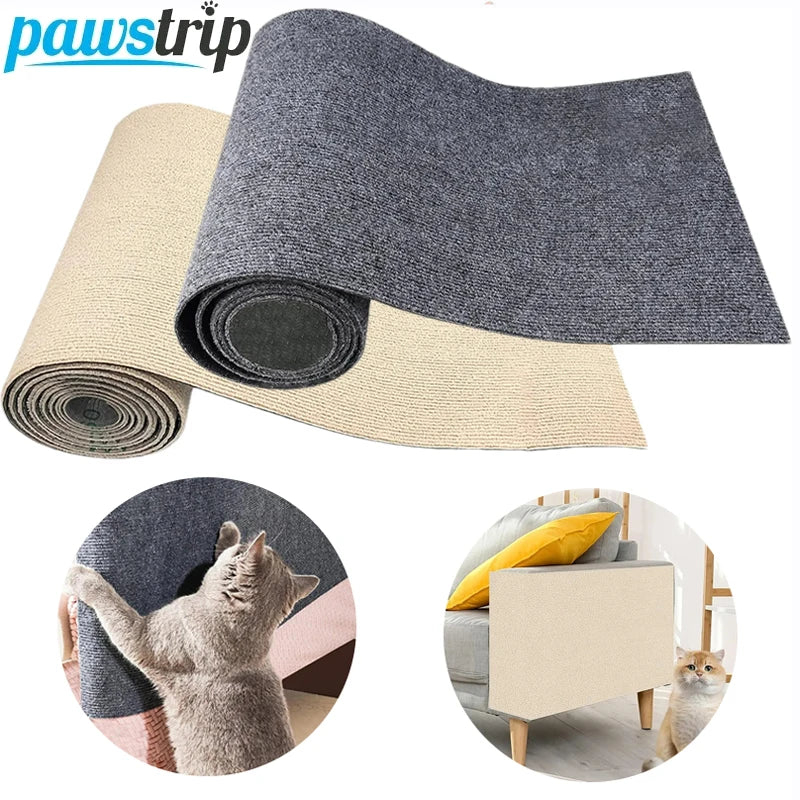 Cat Scratching Mat - Self-adhesive Sofa Tape, Scratching Post, Carpet Scratch Board, Cat Accessories